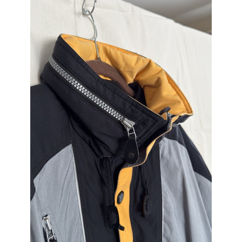 Double Diamond Jacket Mens Large Yellow Ski Snowboard 2019 Deer Valley - Picture 5 of 10